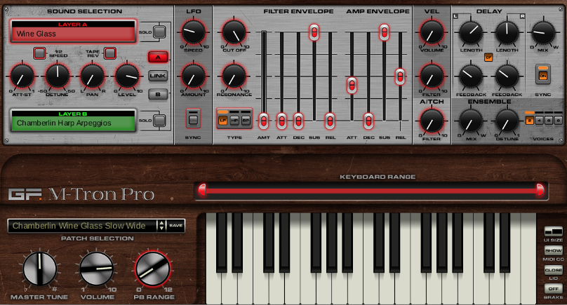 chambertron skin for M-Tron Pro