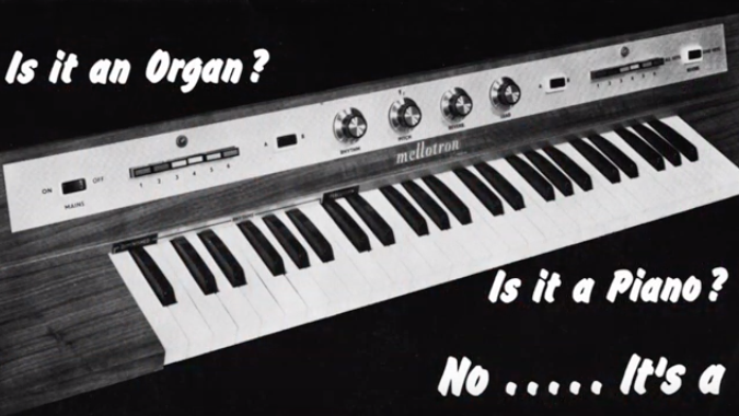 Mellotron organ discount