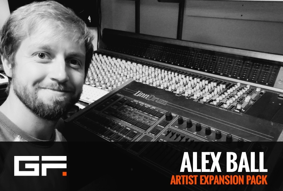 Alex Ball in for of a Linndrum