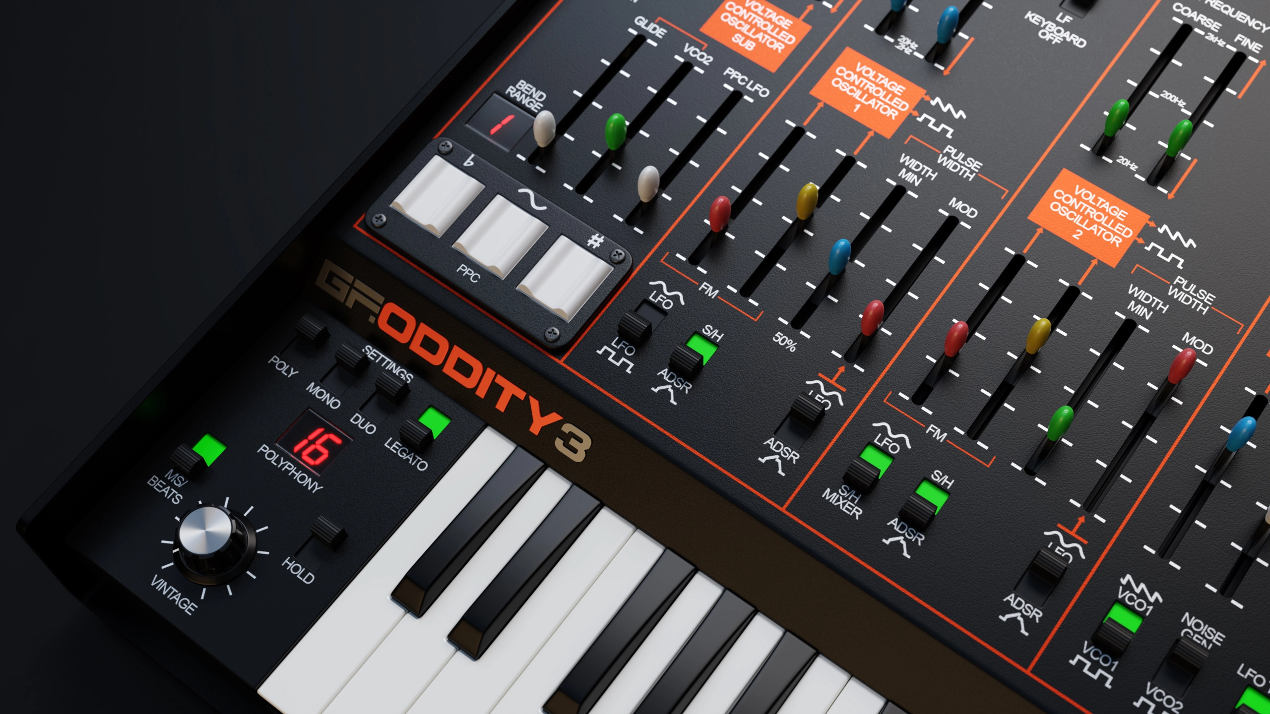 Oddity3 3D Scene