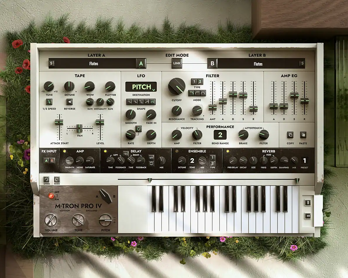 The Real Mellotron Experience.