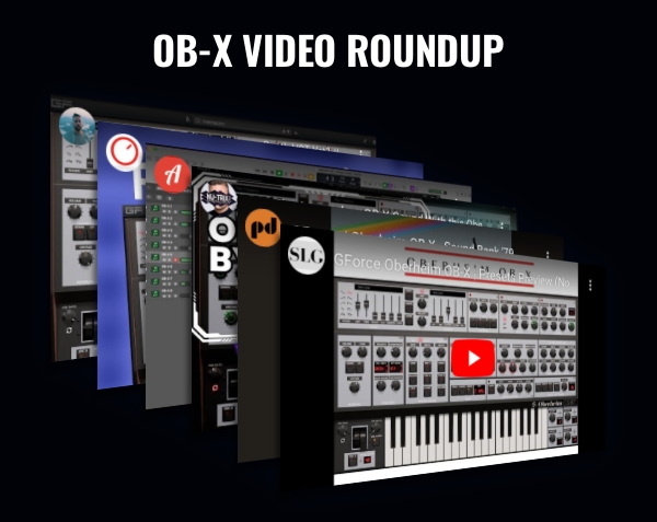 Oberheim OB-X Video Roundup