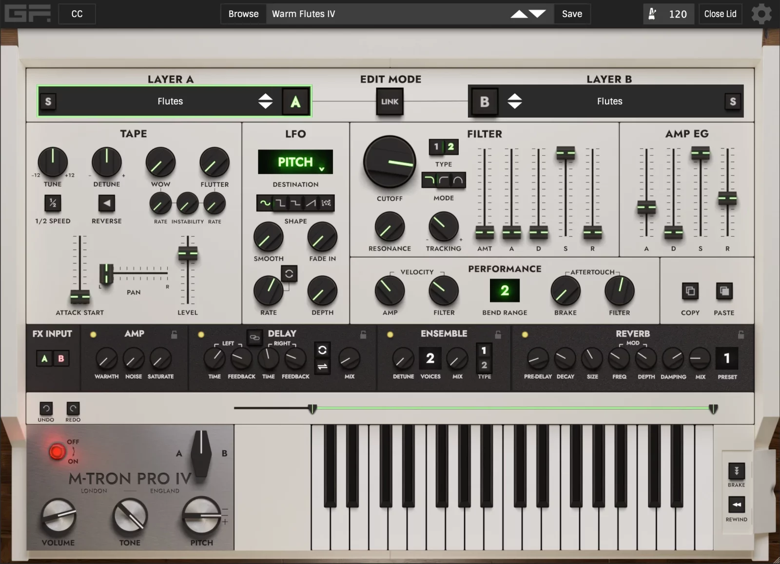M-Tron Pro 4 product screenshot