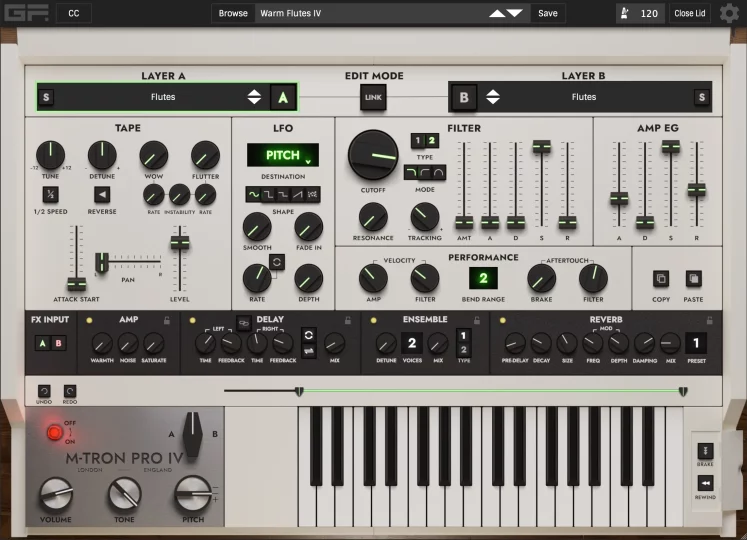 M-Tron Pro 4 product screenshot