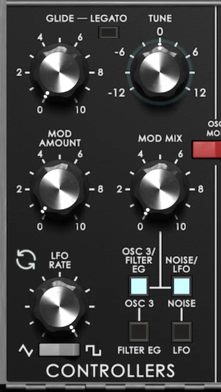 Minimonsta2 controllers screenshot