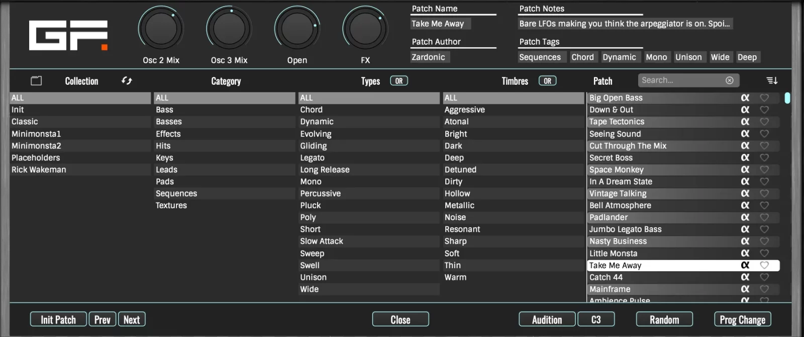 Minimonsta2 browser screenshot