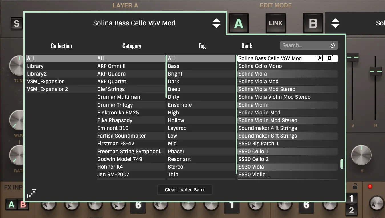 VSM 4 Browser screenshot