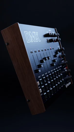Oberheim DMX 3d render