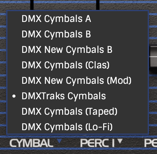 Oberheim DMX Cymbals