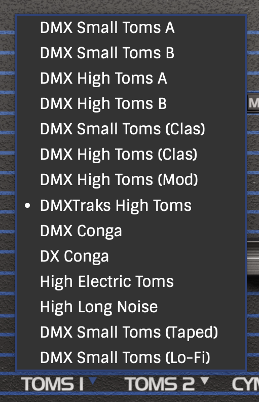 Oberheim DMX Tom 1