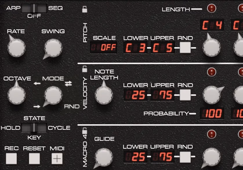 Oberheim OB-1 Arp & Sequencer screenshot