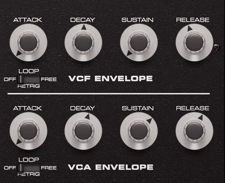 Oberheim OB-1 Envelope screenshot