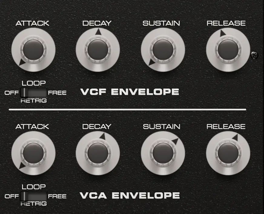 Oberheim OB-1 Envelope screenshot