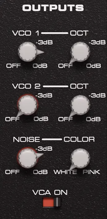 Oberheim OB-1 Mixer screenshot