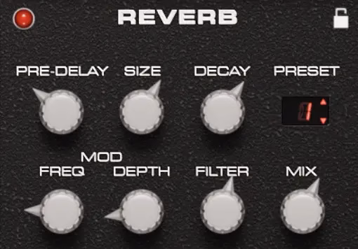 Oberheim OB-1 Reverb screenshot
