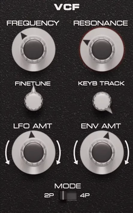 Oberheim OB-1 VCF screenshot