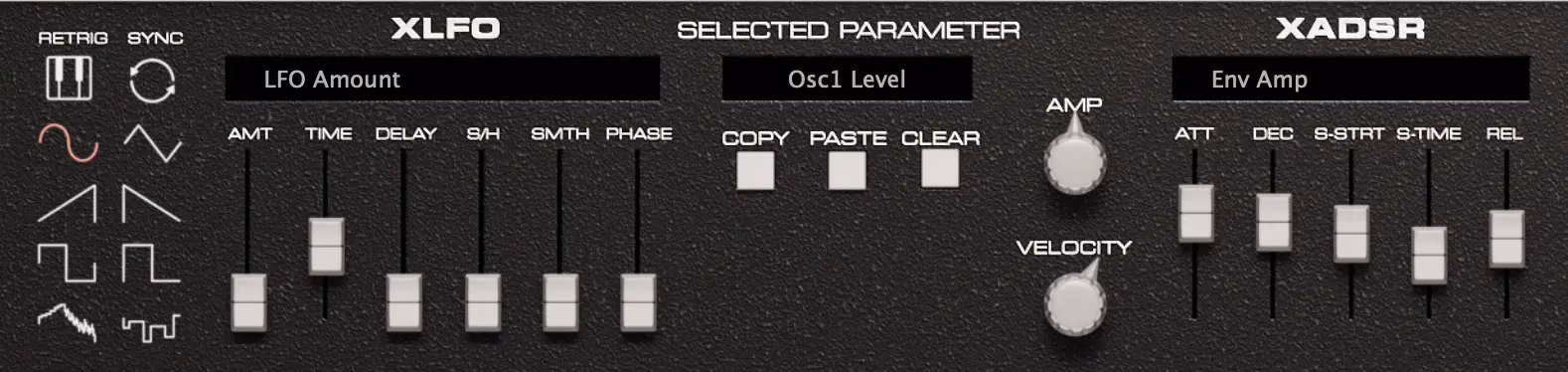 Oberheim OB-1 Modifiers screenshot