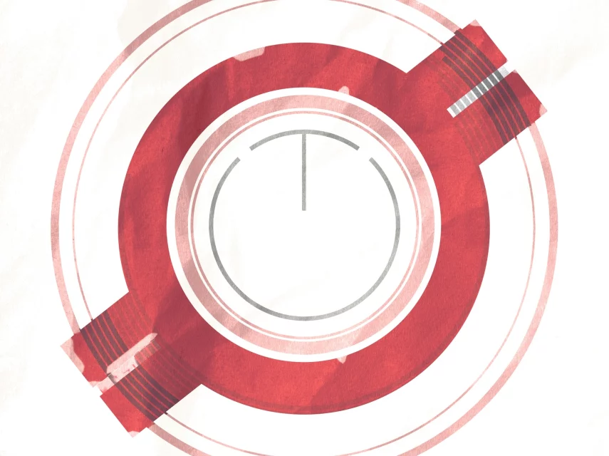 The Unfinished knob logo