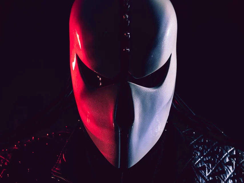 Zardonic photo with mask