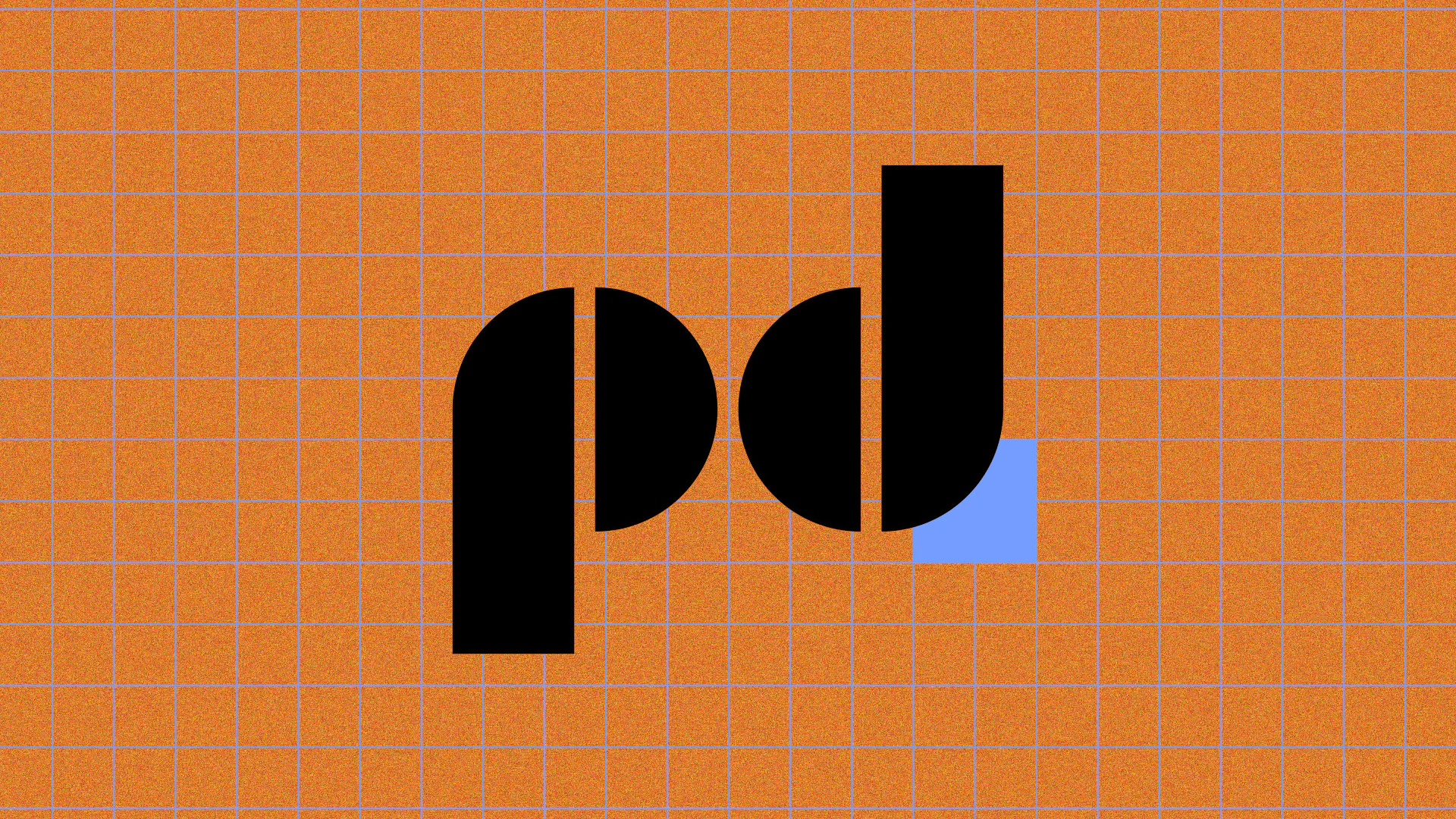 Visual representation of Polydata sound design trick with grid background.