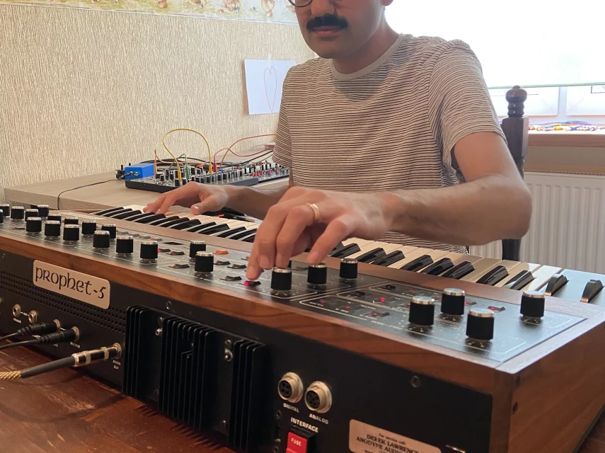 Polydata photo on a prophet 5