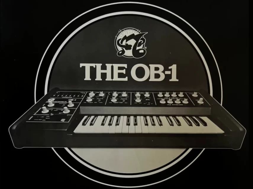 Oberheim OB-1 old poster