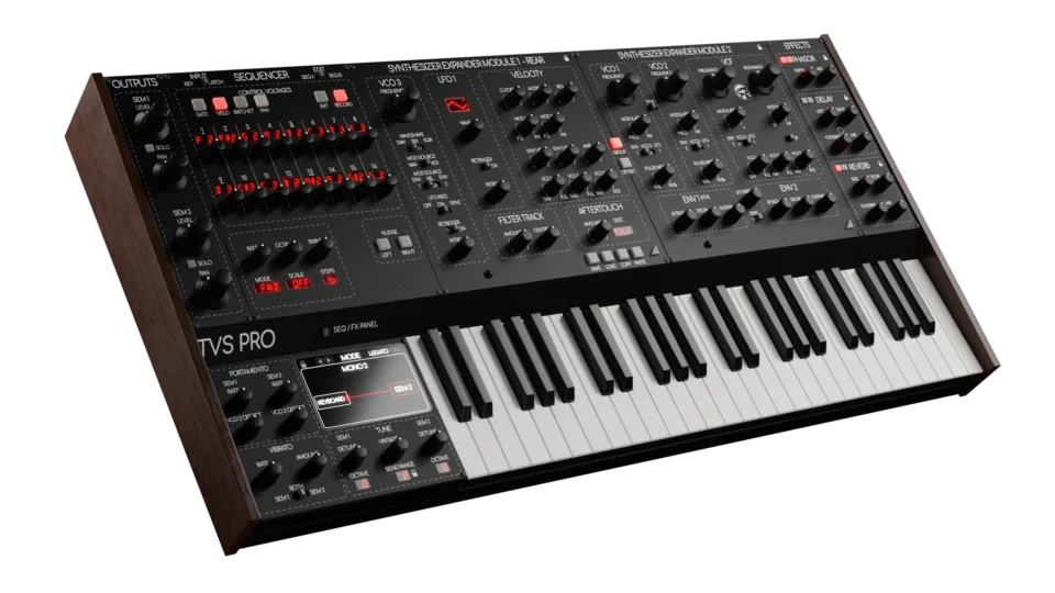 Oberheim TVS Pro plugin by GForce 3D illustration image