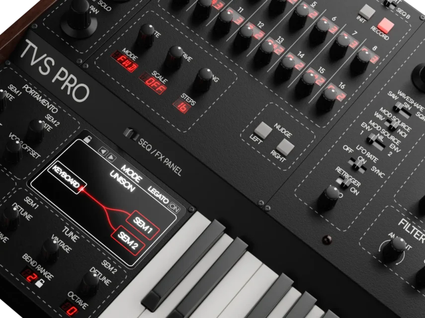 Oberheim TVS Pro plugin by GForce 3D illustration image