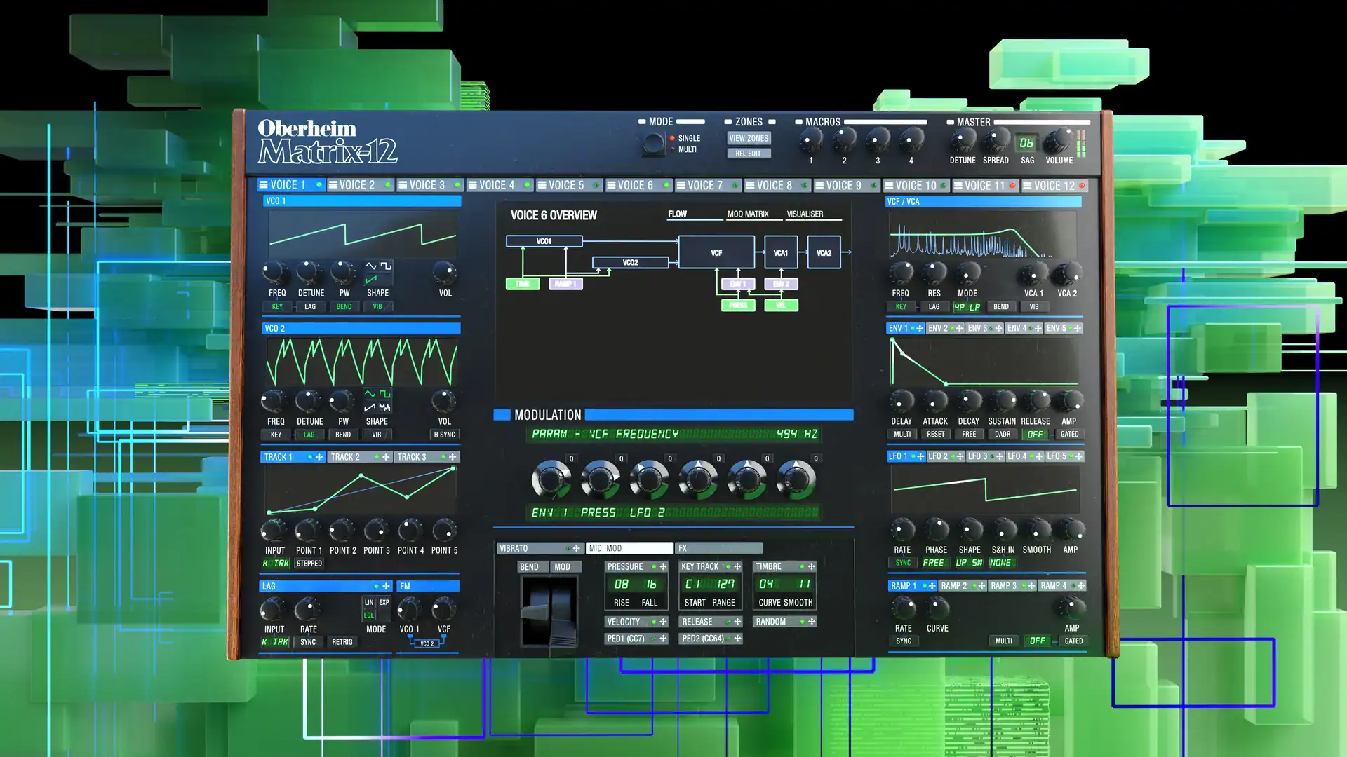 Matrix-12 Patch Playthrough
